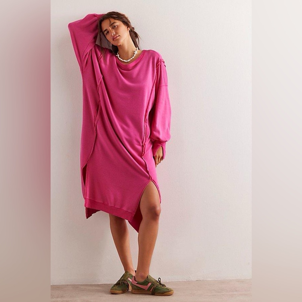 NWT Free People Camden Maxi - Beet Root